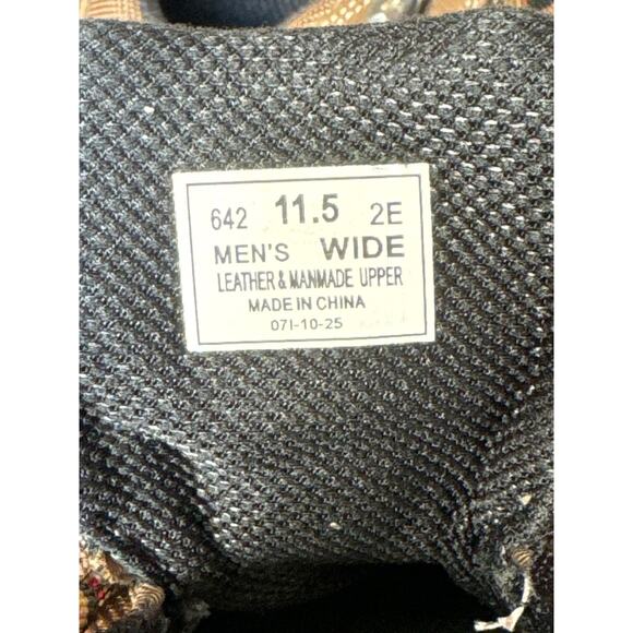 OrthoFeet BioFit Sorrento Brown Sneakers Men's Size 11.5 (2E) Wide MODEL: 642 - Picture 12 of 14